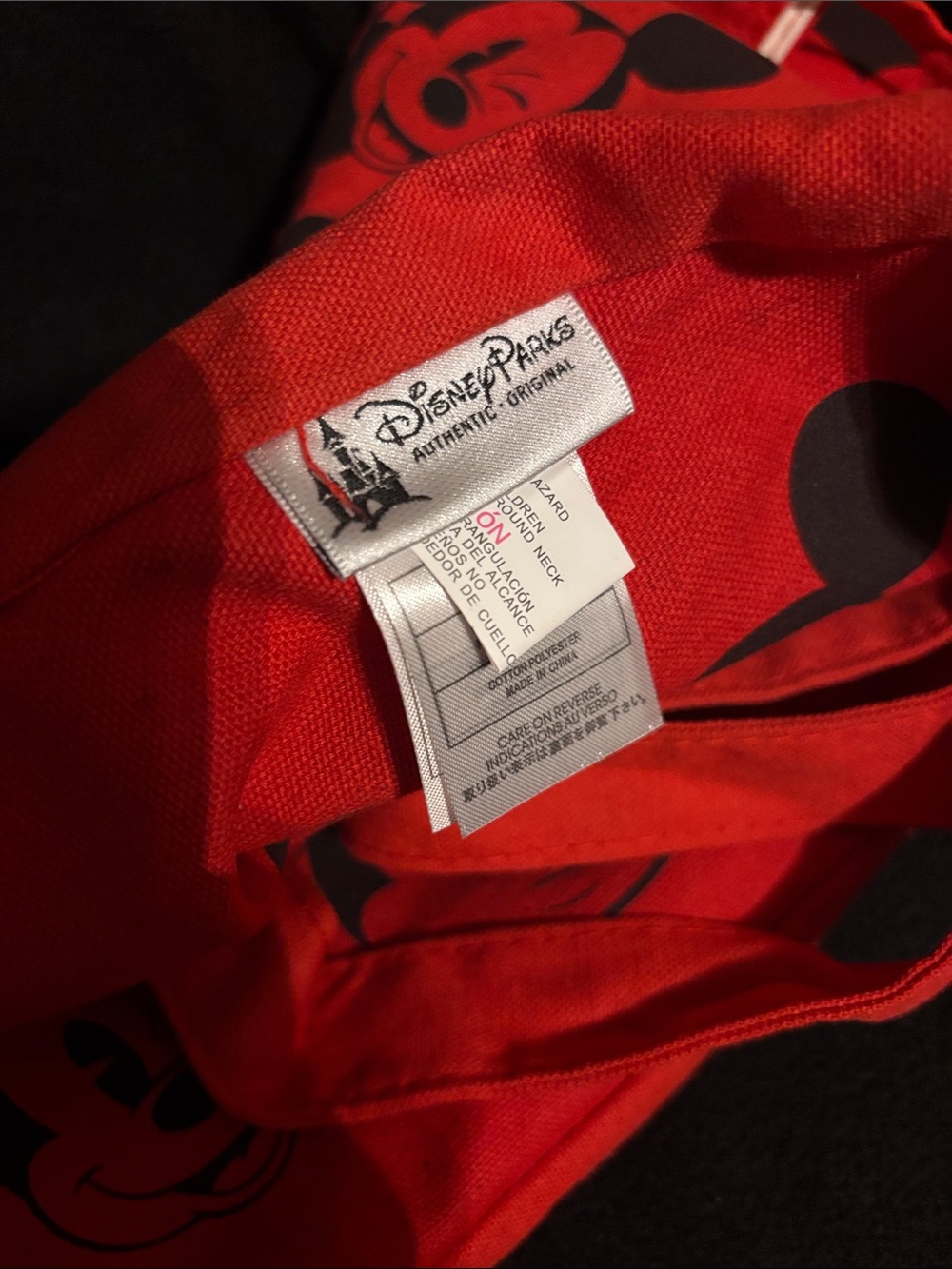 Mickey Mouse Reversible Tote Bag from Disney Parks - Picture 5 of 5